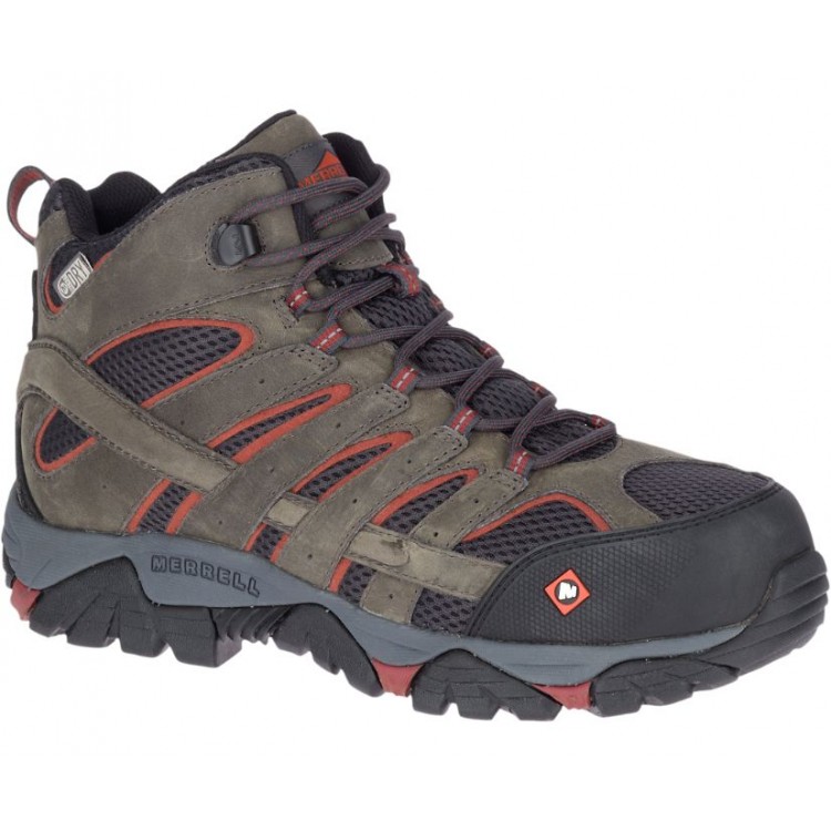 merrell work moab vertex mid waterproof composite toe